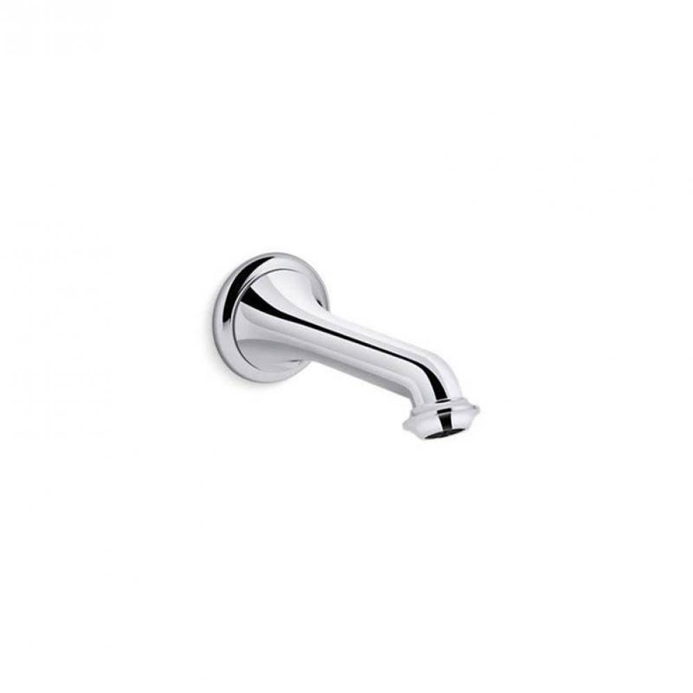 Artifacts® Wall-mount bath spout with turned design
