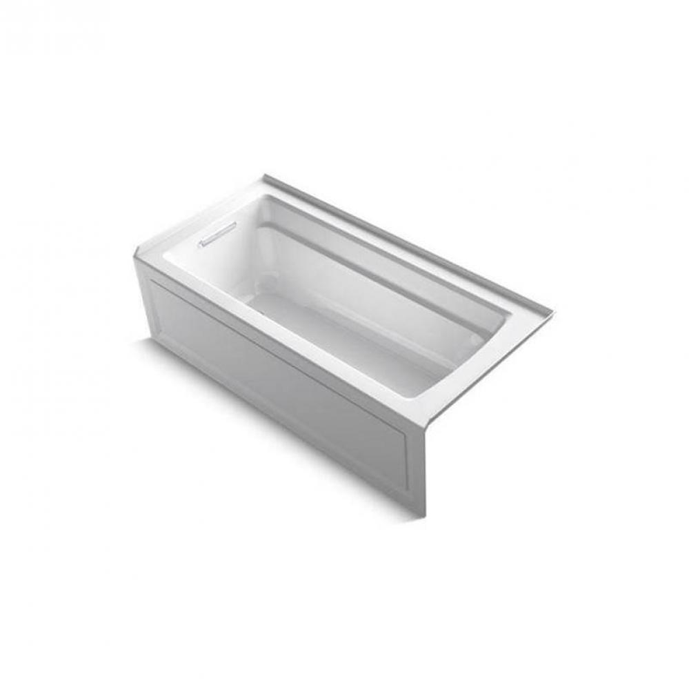 Archer® 66'' x 32'' alcove bath, left drain