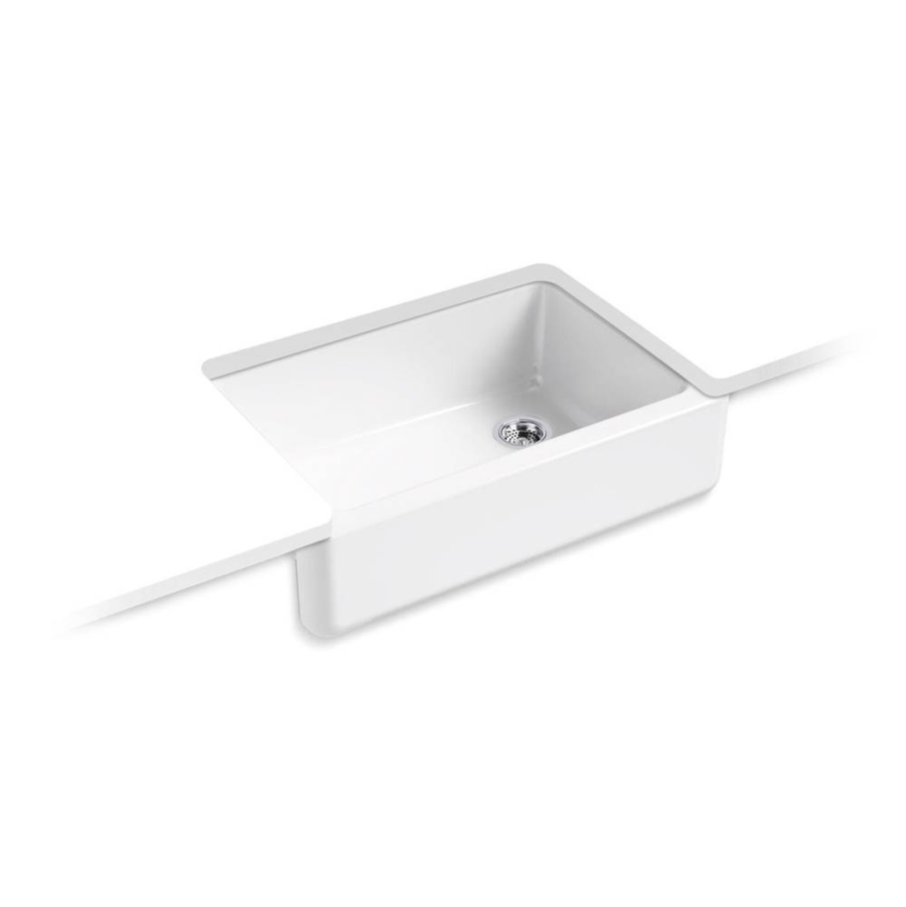 Whitehaven® 32-3/4'' undermount single-bowl farmhouse kitchen sink