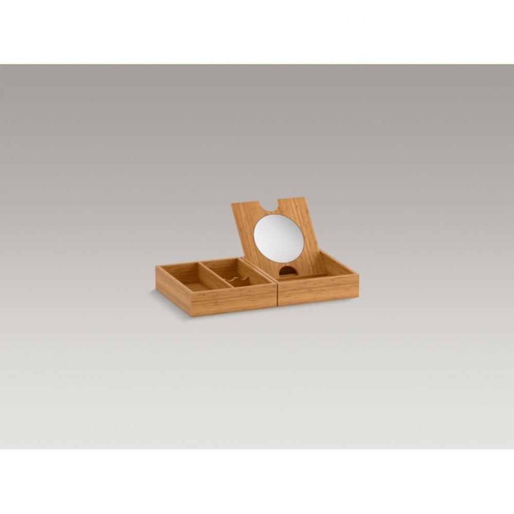 Makeup storage package for KOHLER Tailored® vanities