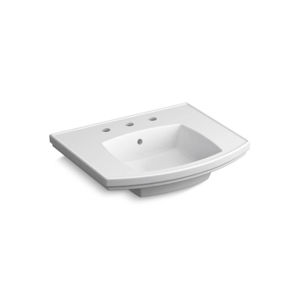 Kelston® 23-3/4'' rectangular pedestal bathroom sink