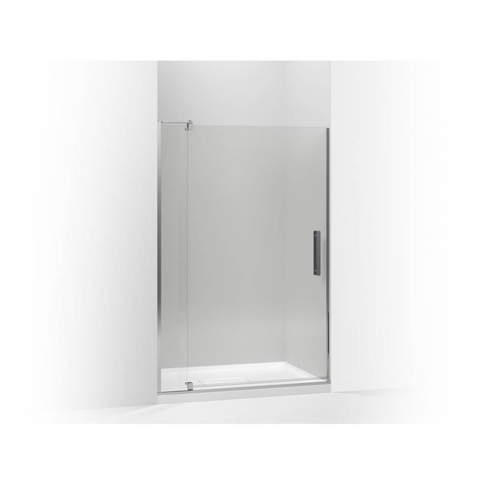 Revel® 70'' H pivot shower door with 5/16''-thick glass
