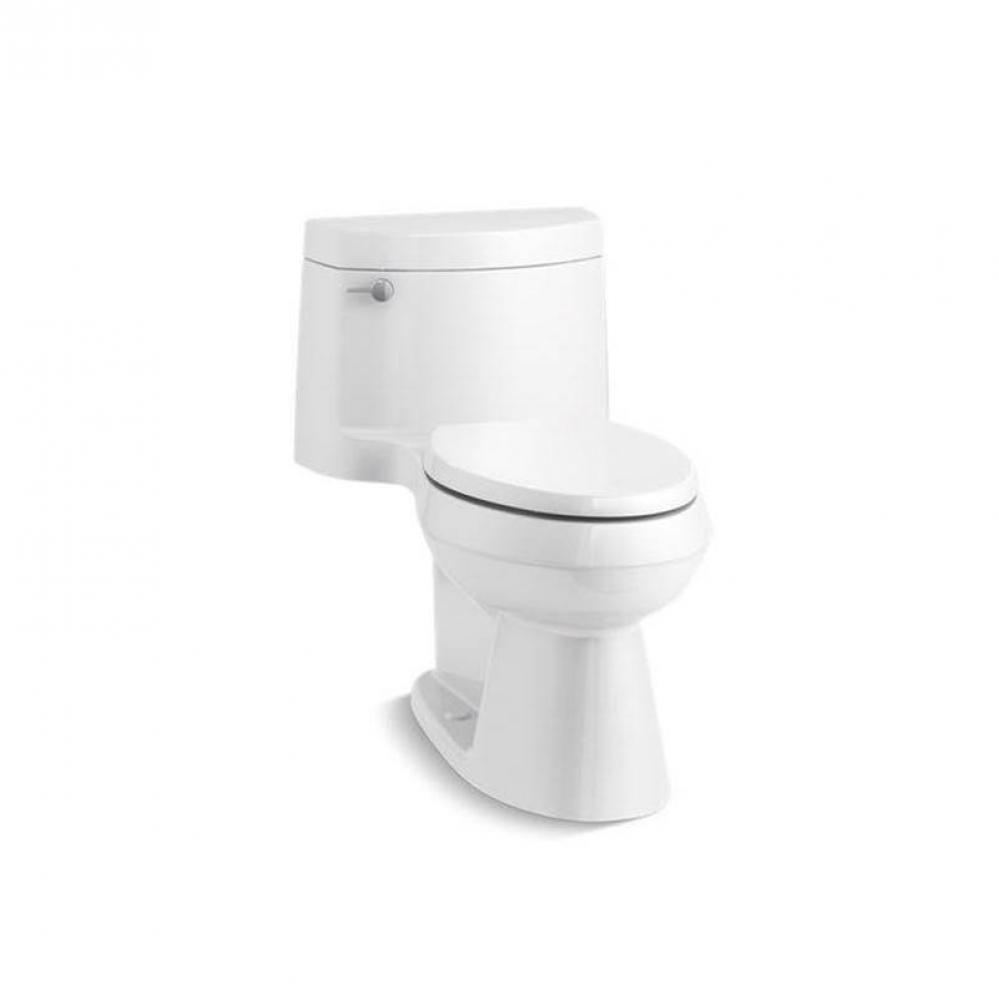 Cimarron® One-piece elongated toilet with concealed trapway, 1.28 gpf