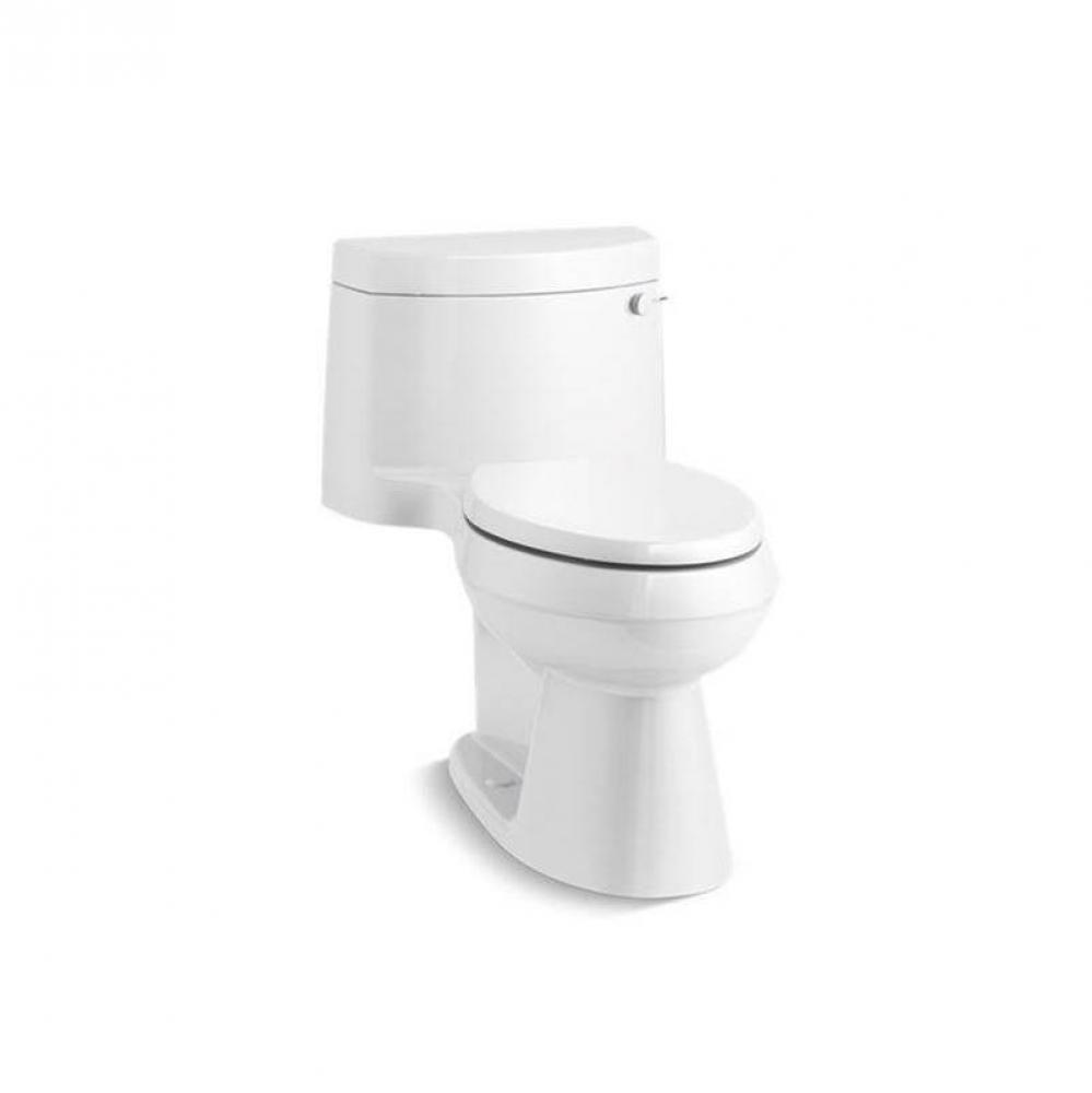 Cimarron® One-piece elongated toilet with concealed trapway, 1.28 gpf