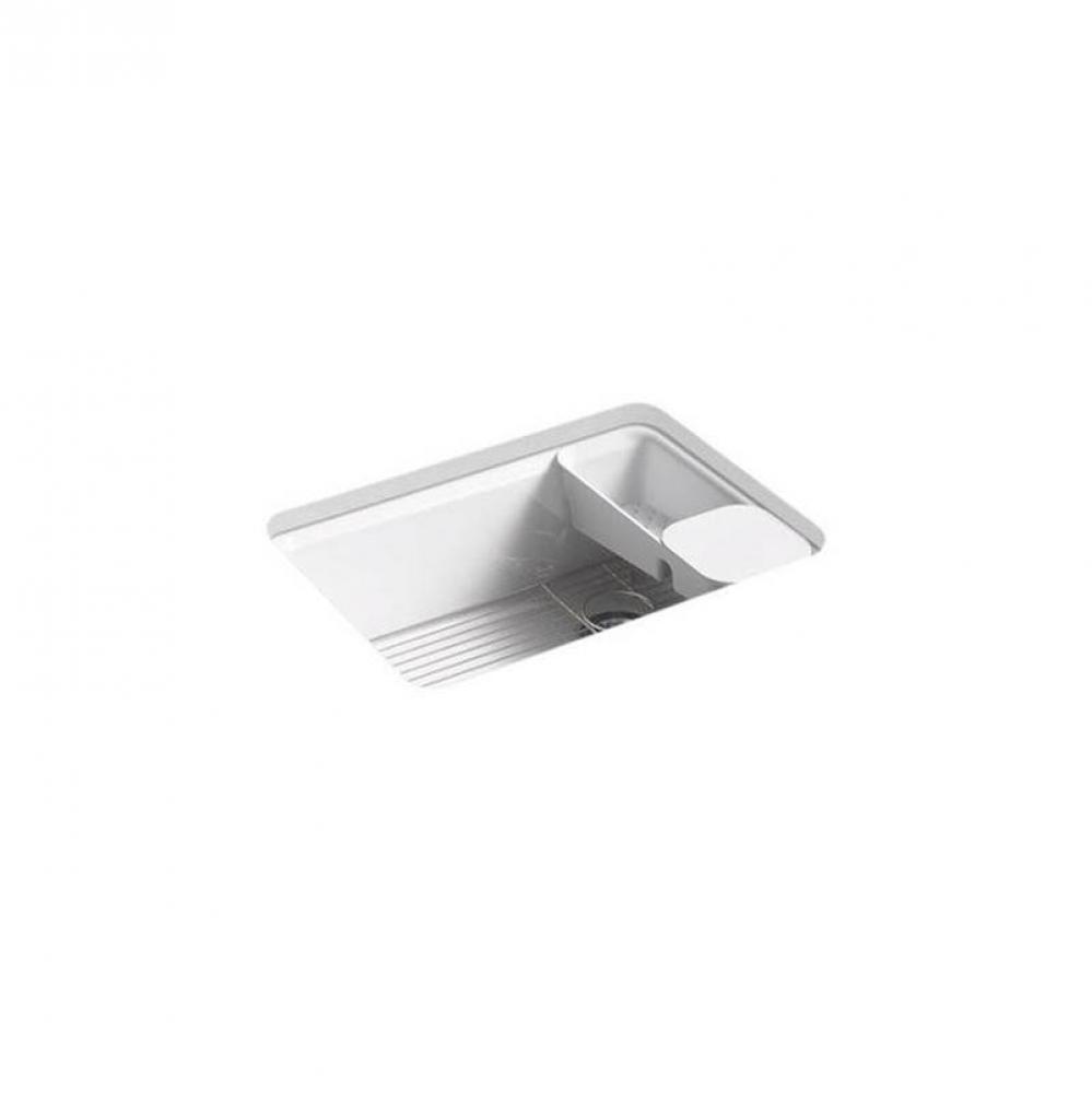 Riverby® 27'' undermount single-bowl workstation kitchen sink