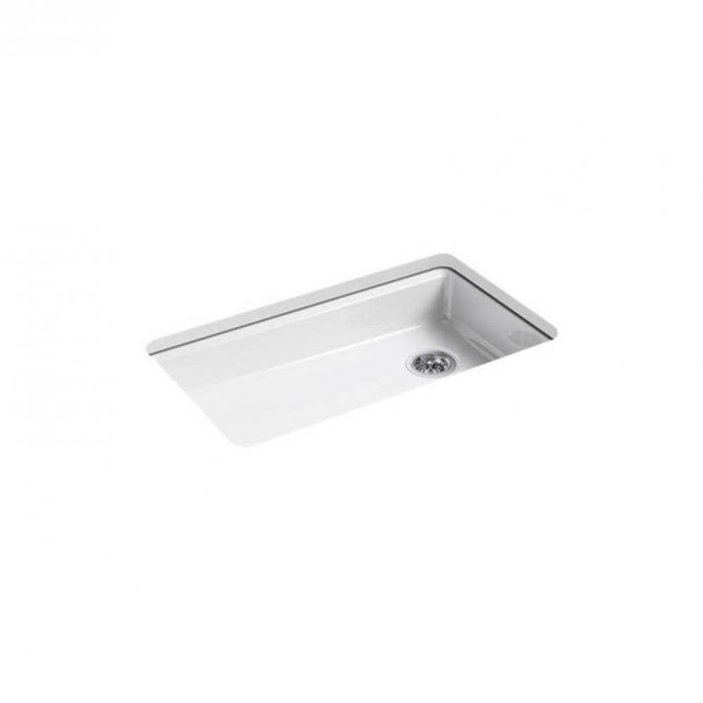 Riverby® 33'' undermount single-bowl kitchen sink