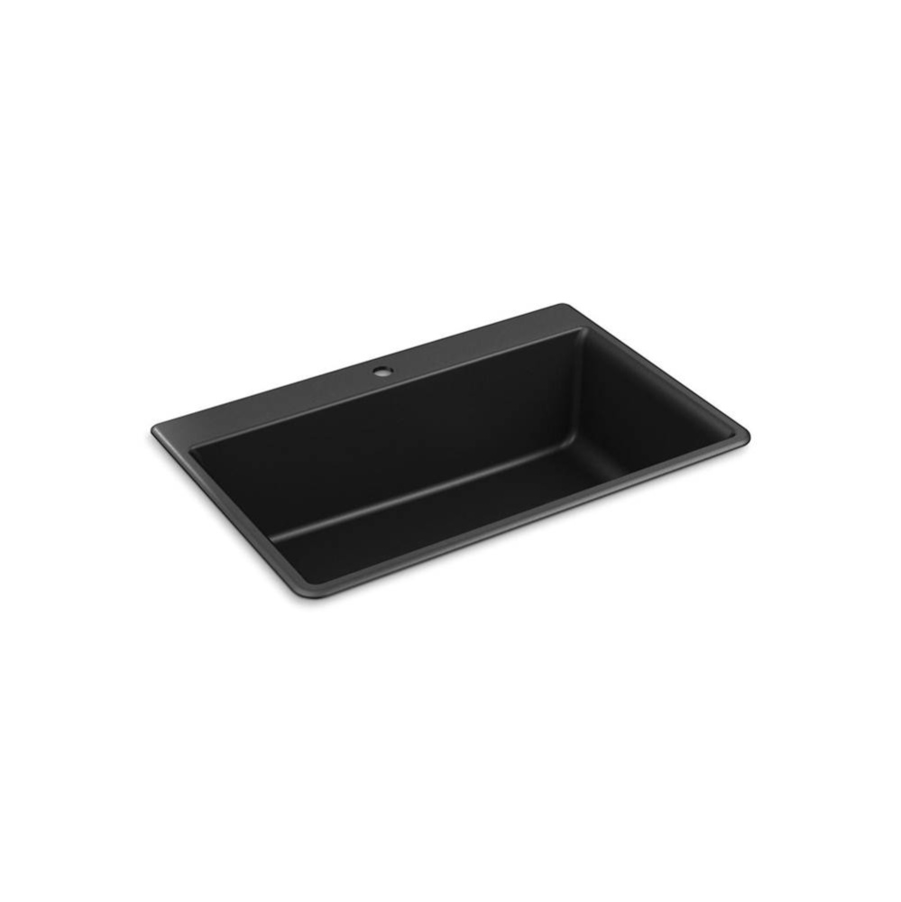 Kennon® 33'' top-/undermount single-bowl kitchen sink