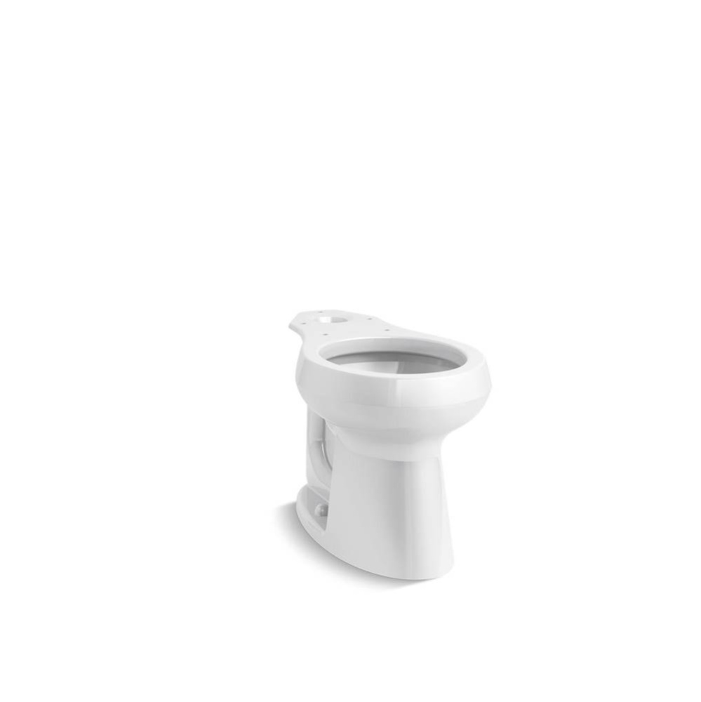 Highline® Round-front toilet bowl