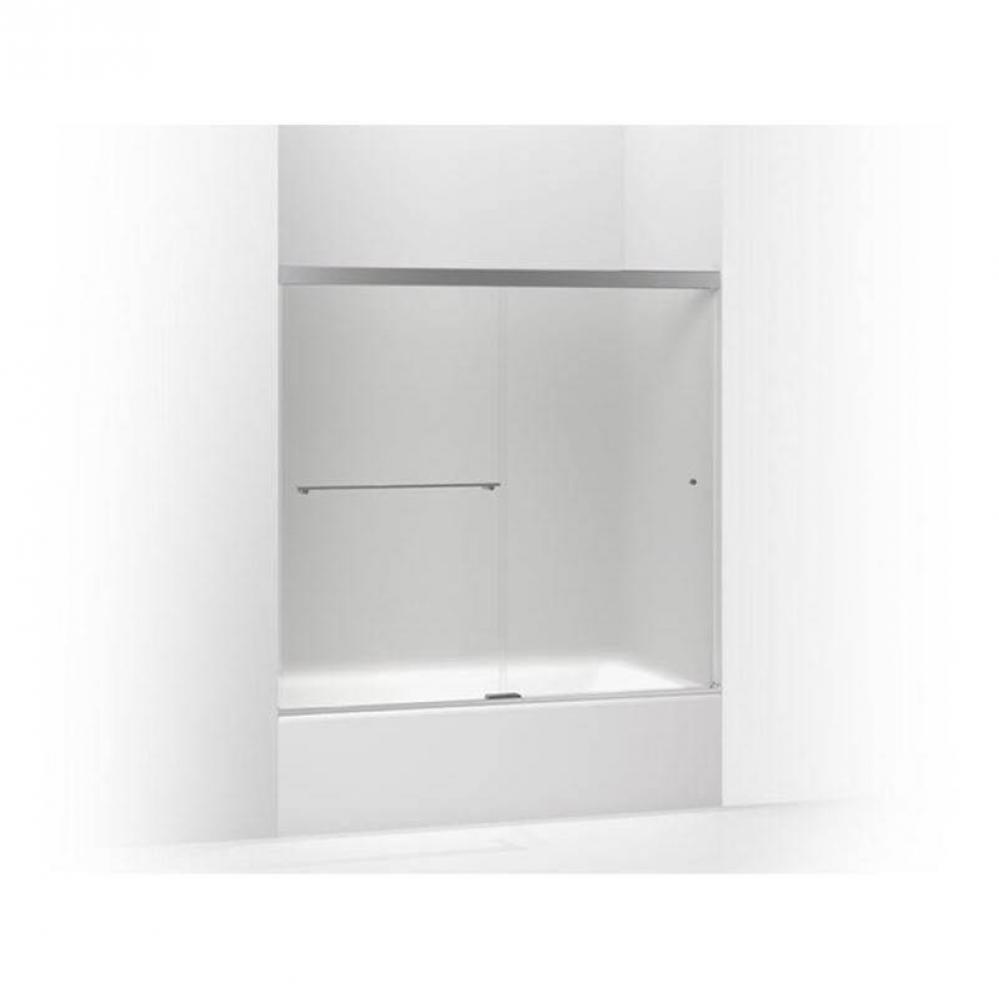 Revel® Sliding bath door, 55-1/2'' H x 56-5/8 - 59-5/8'' W, with 1/4&apos