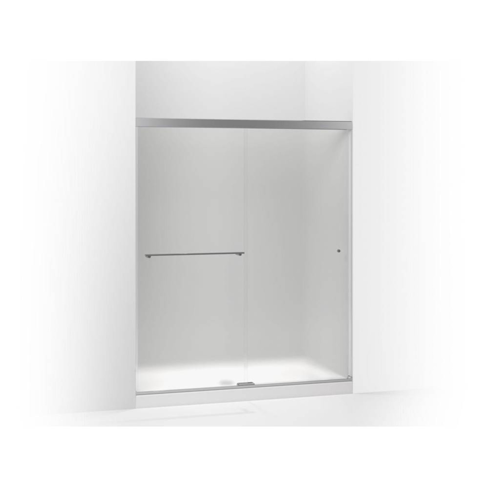 Revel® Sliding shower door, 76'' H x 56-5/8 - 59-5/8'' W, with 5/16'