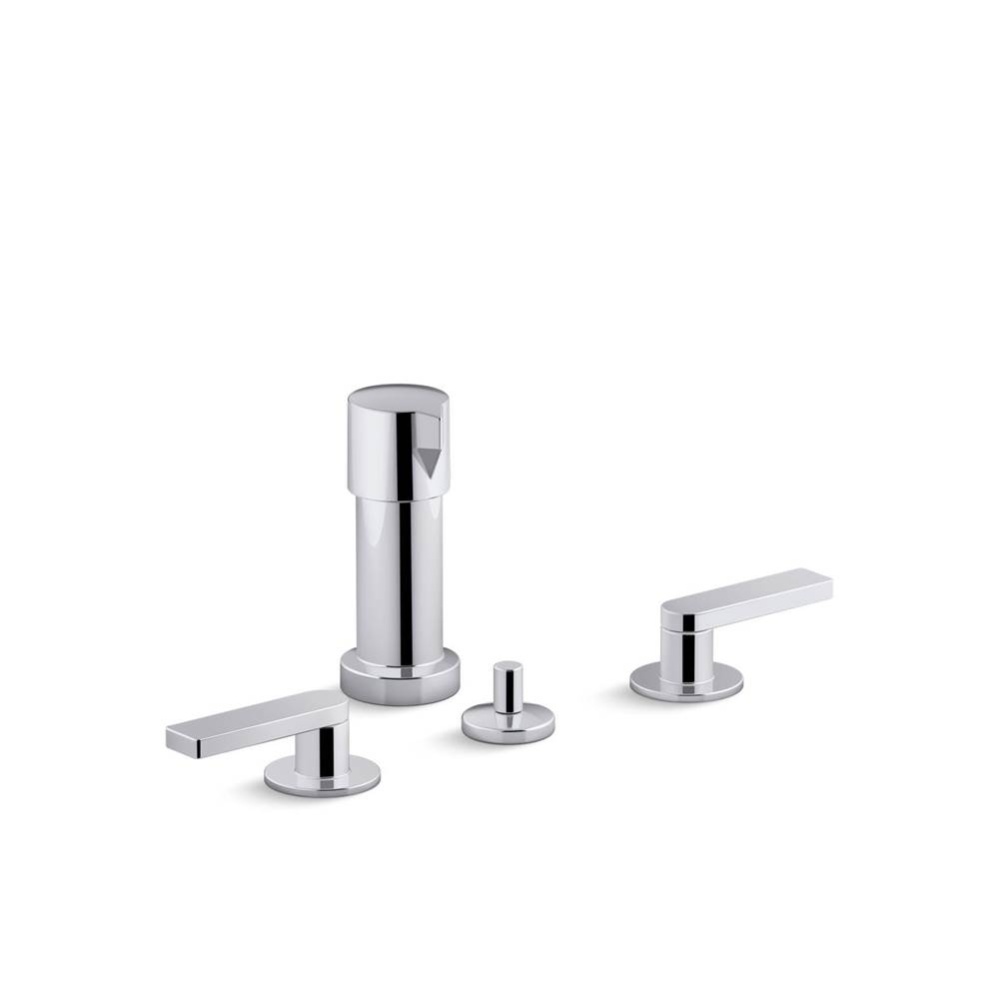 Composed® Widespread bidet faucet with lever handles