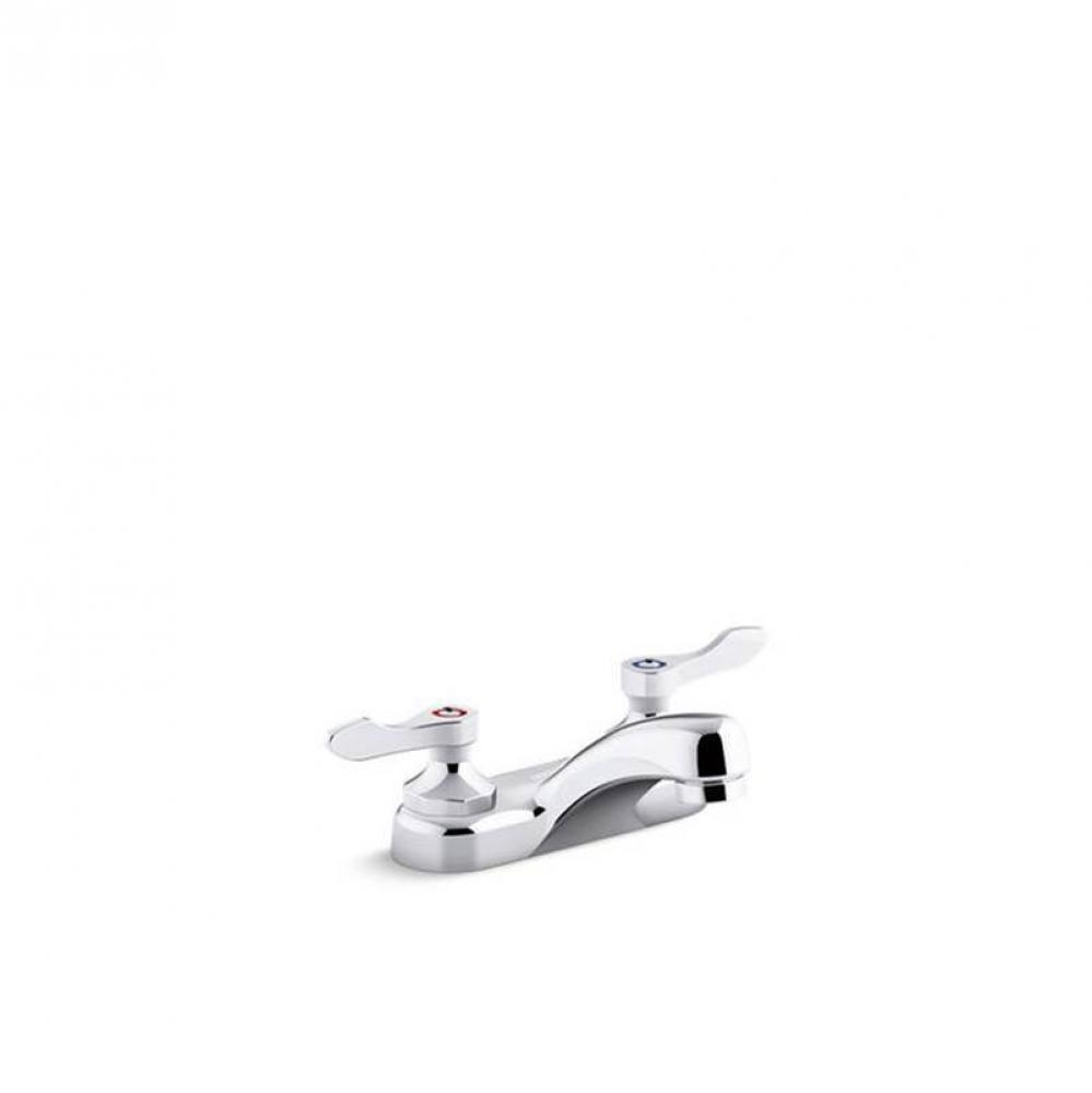 Triton® Bowe® 0.5 gpm centerset bathroom sink faucet with laminar flow and lever handles