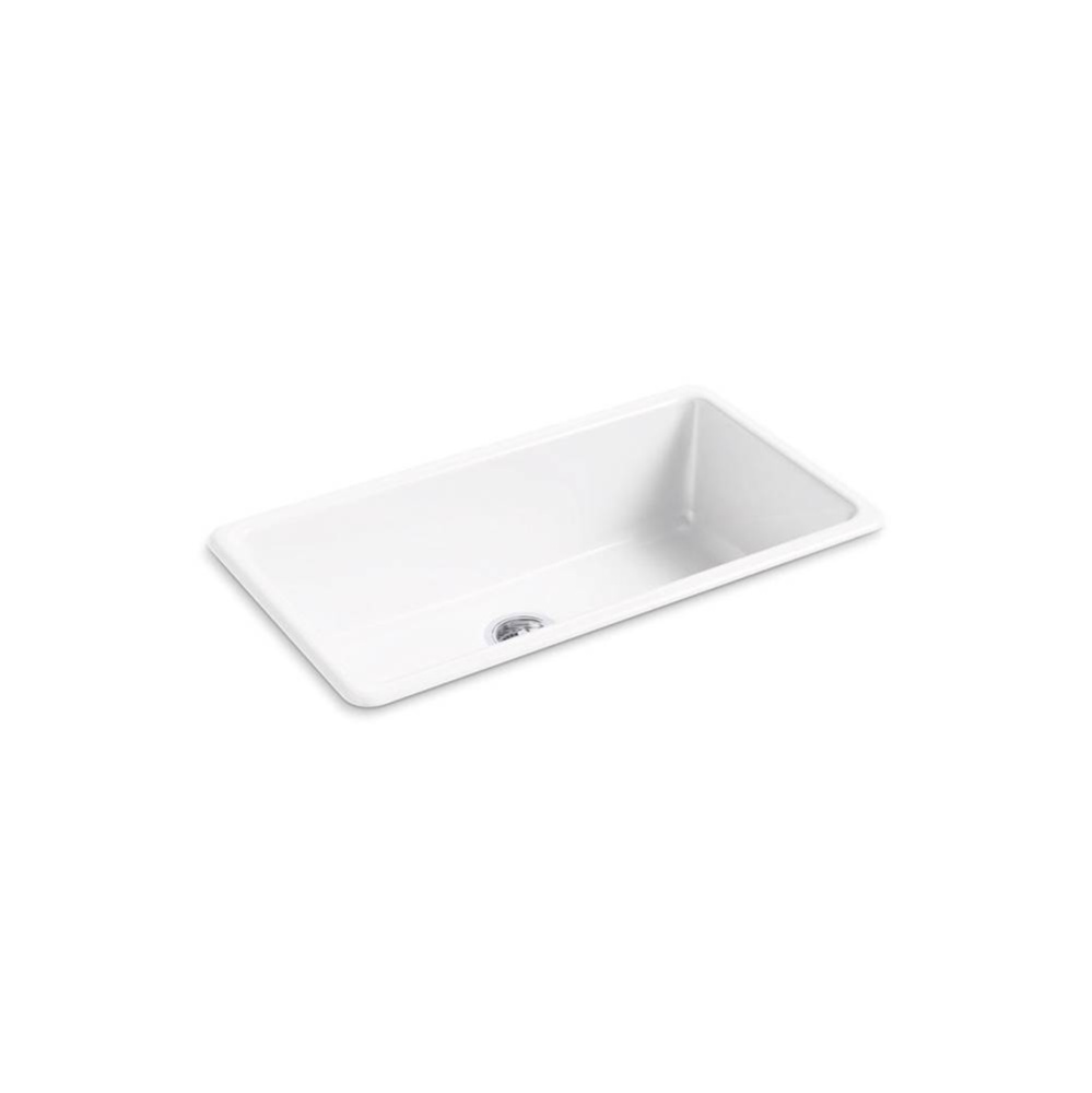 Iron/Tones® 33'' top-/undermount single-bowl kitchen sink