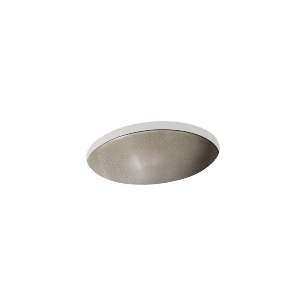 Shagreen Caxton® 19-1/4'' oval undermount bathroom sink, no overflow