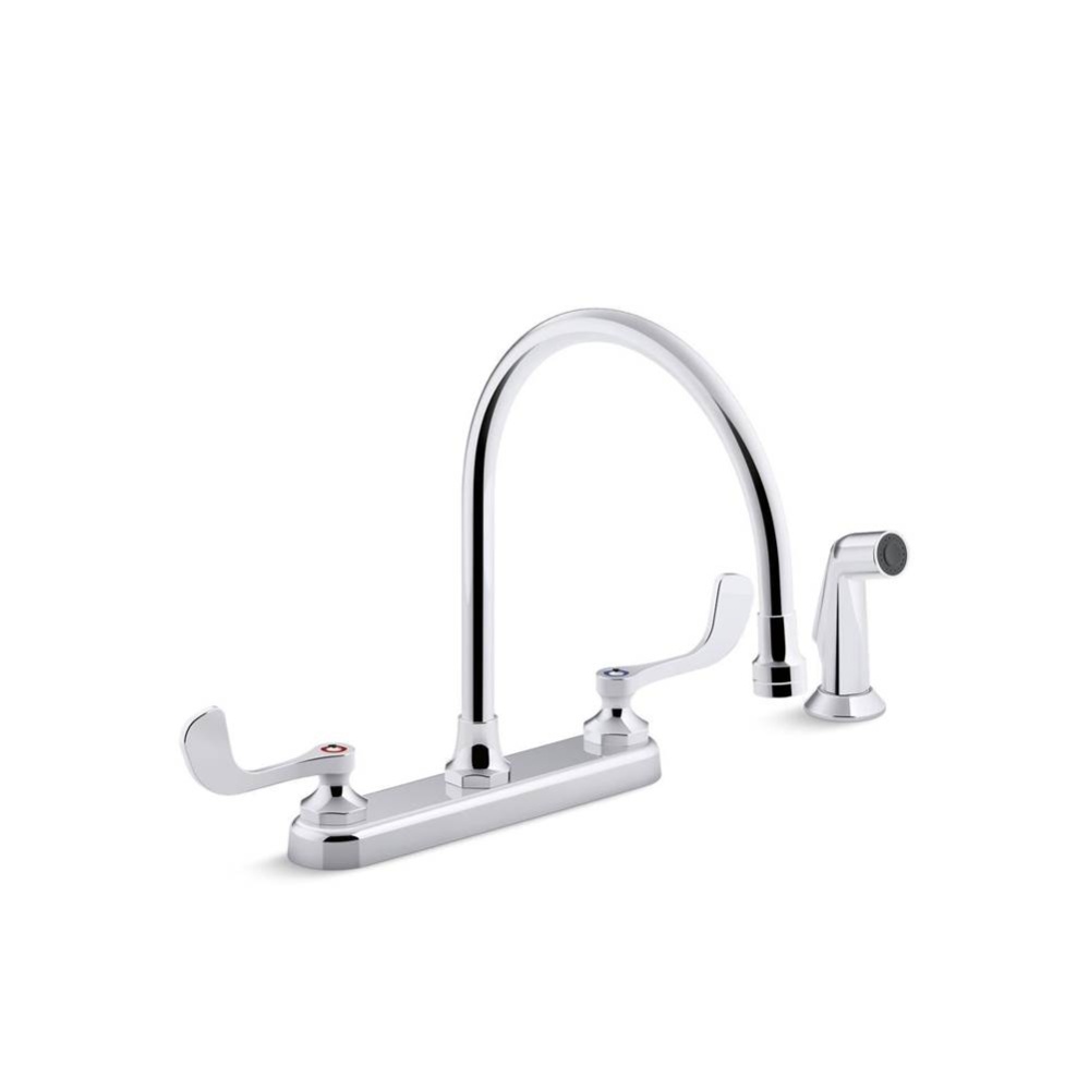 Triton® Bowe® 1.5 gpm kitchen sink faucet with 9-5/16'' gooseneck spout, match
