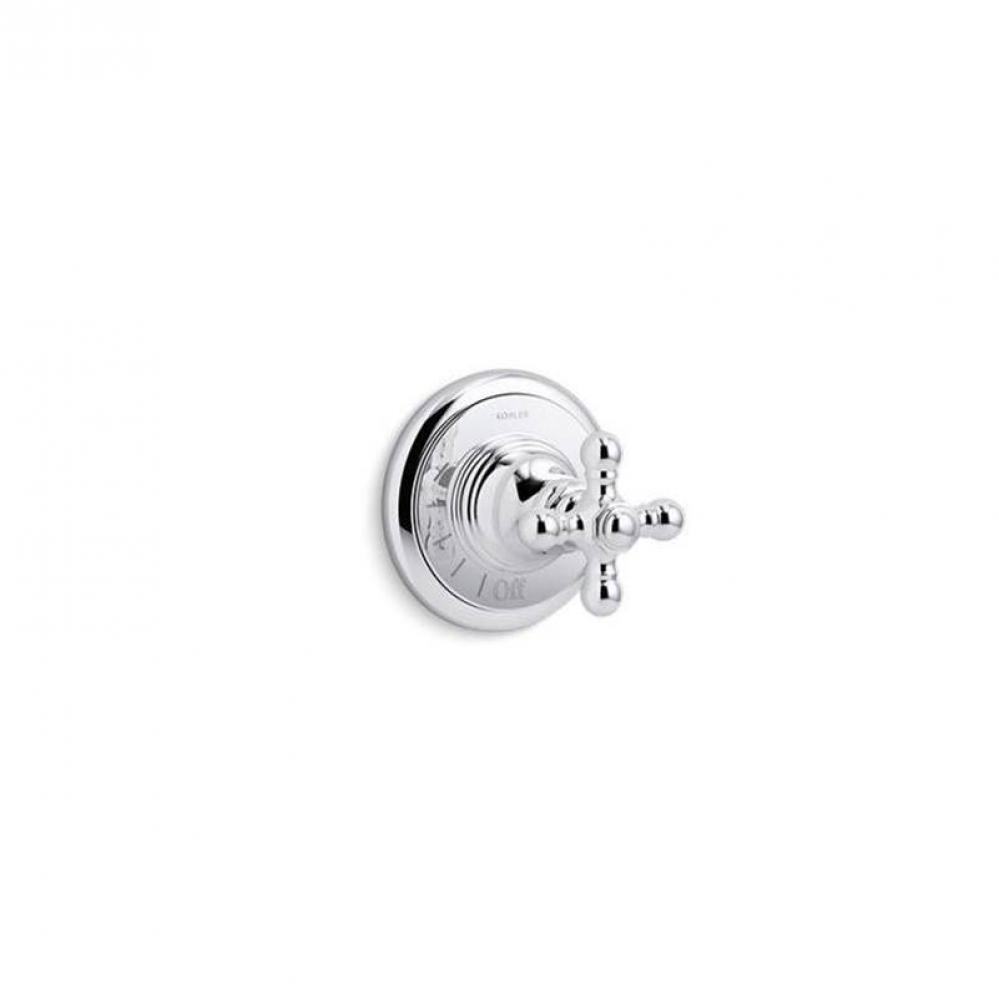 Artifacts® MasterShower® volume control valve trim with cross handle