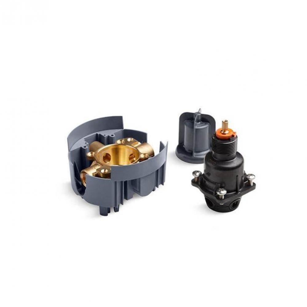 Rite-Temp® Valve body and pressure-balancing cartridge kit with female NPT connections, proje