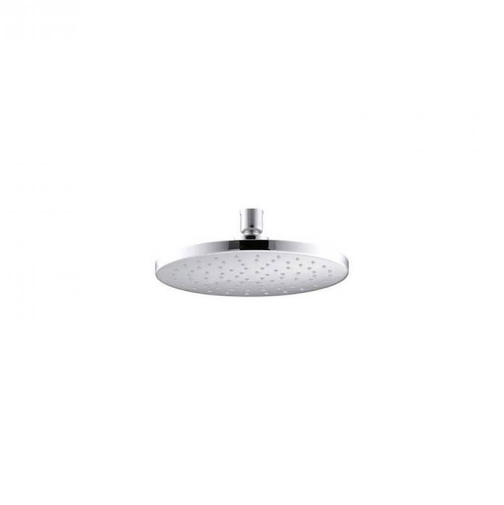 Contemporary Round 8'' single-function rainhead, 1.75 gpm