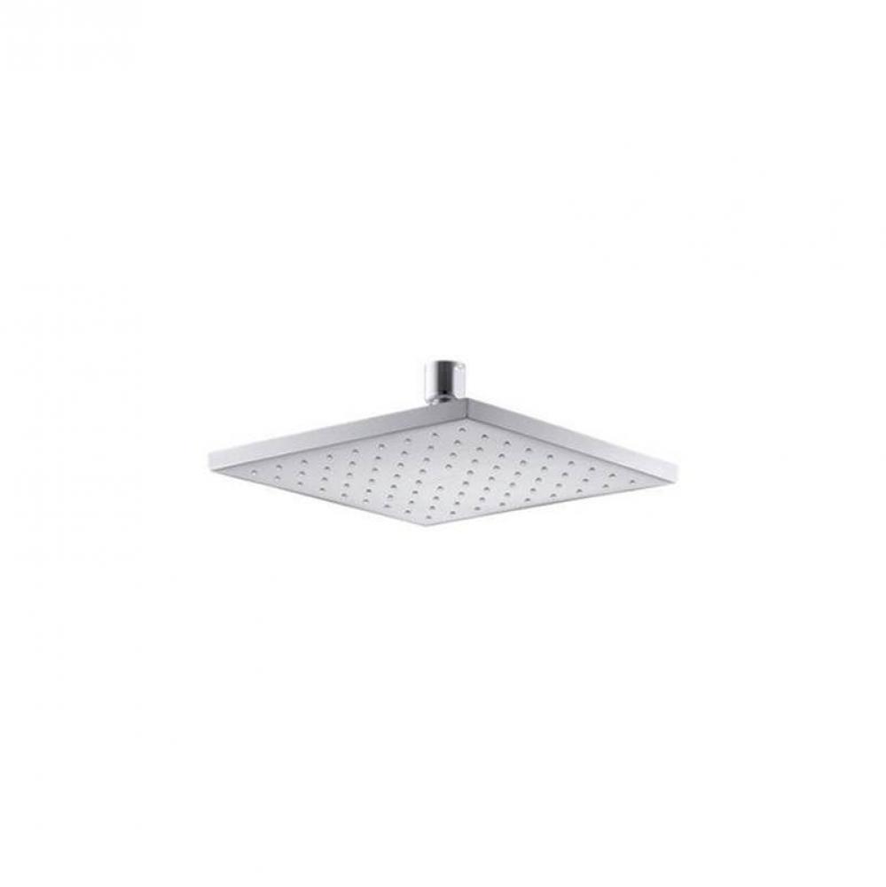 Contemporary Square 8'' single-function rainhead, 1.75 gpm