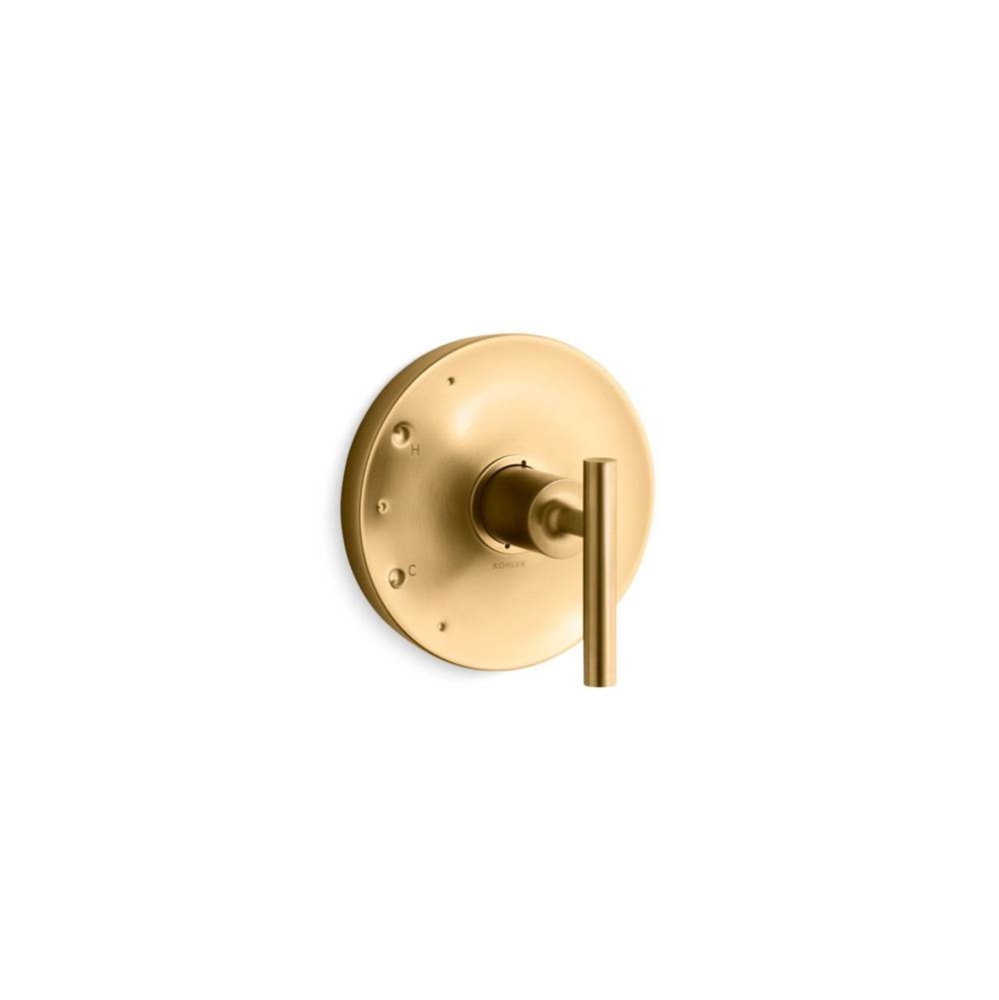 Purist® Rite-Temp® valve trim with lever handle