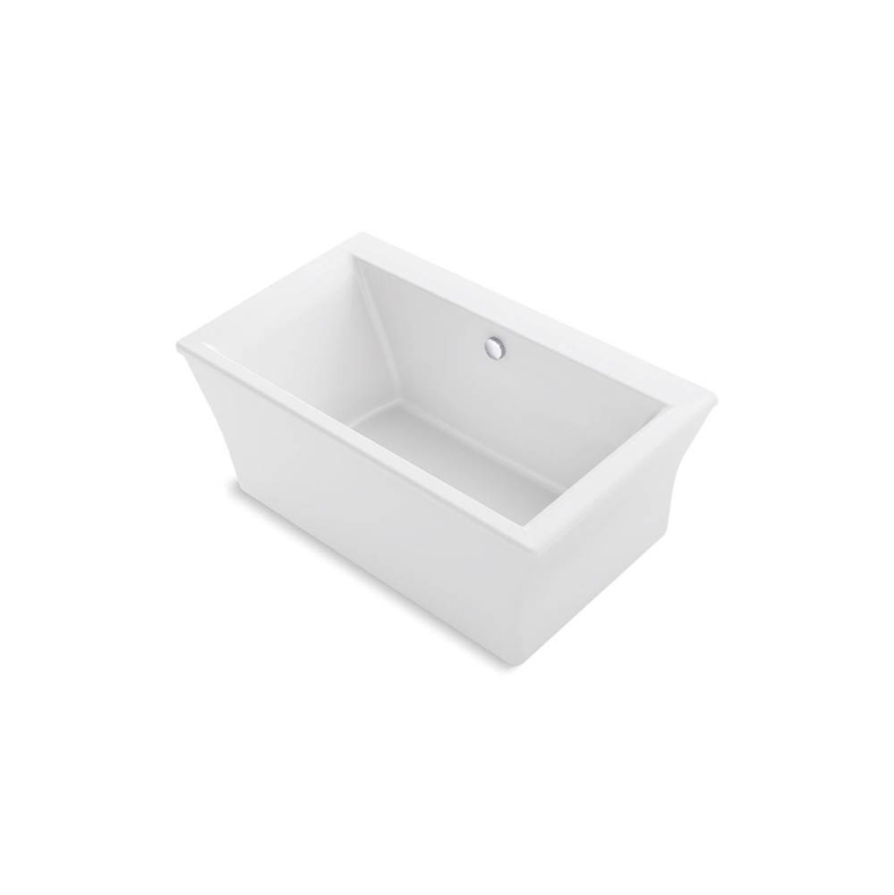Stargaze® 60-1/4'' x 34-1/4'' freestanding bath with fluted shroud