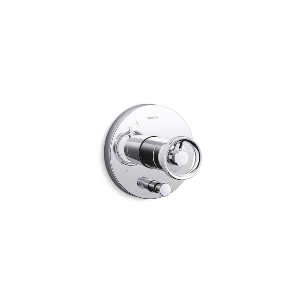 Components® Rite-Temp® valve trim with Industrial handle and diverter