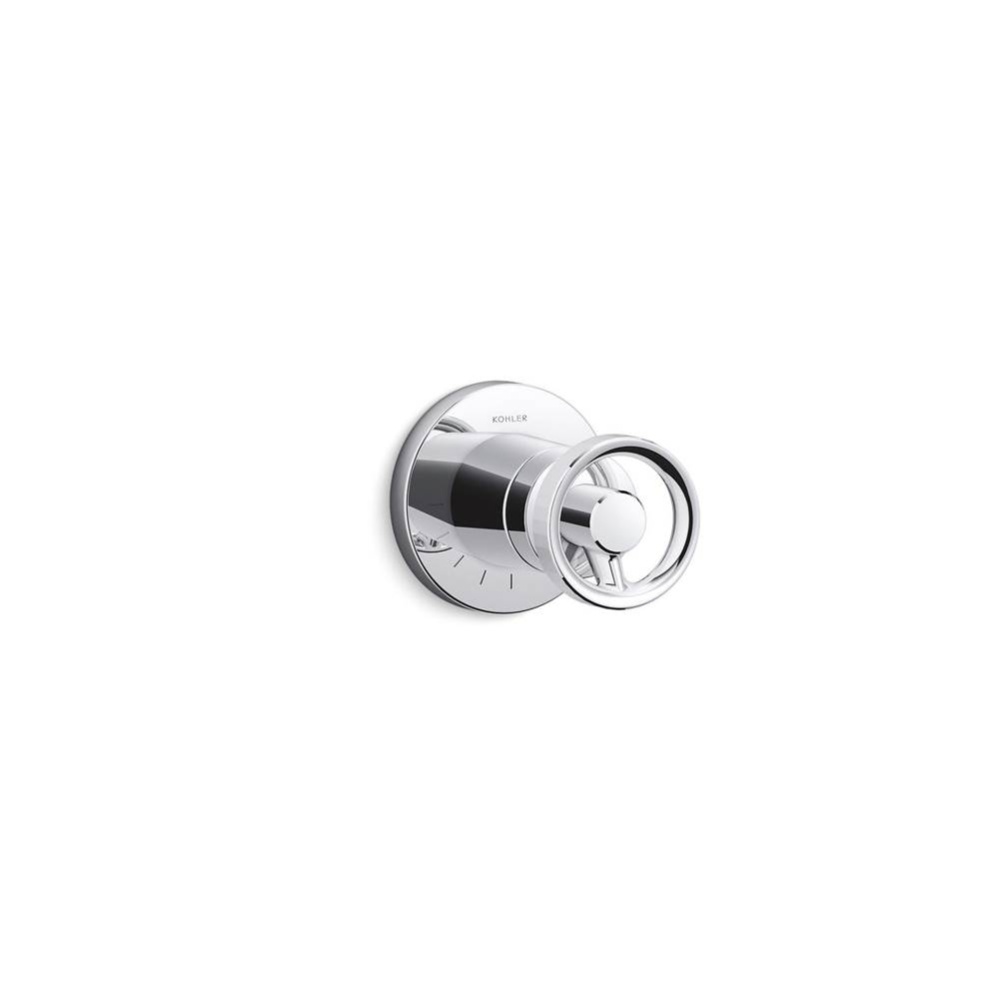 Components® MasterShower® volume control valve trim with Industrial handle