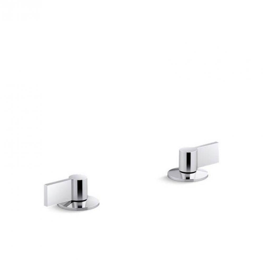 Components® Deck-mount bath faucet handles with Lever design
