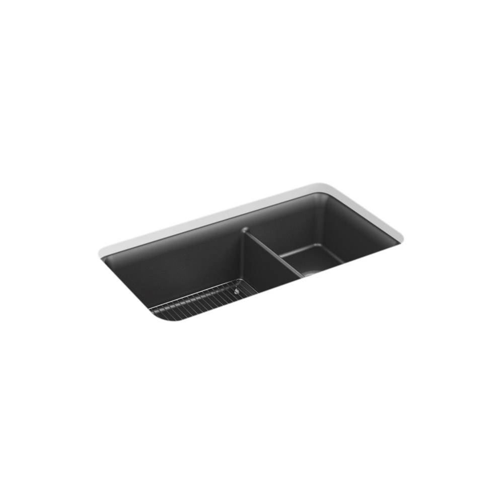 Cairn® 33-1/2'' undermount double-bowl kitchen sink