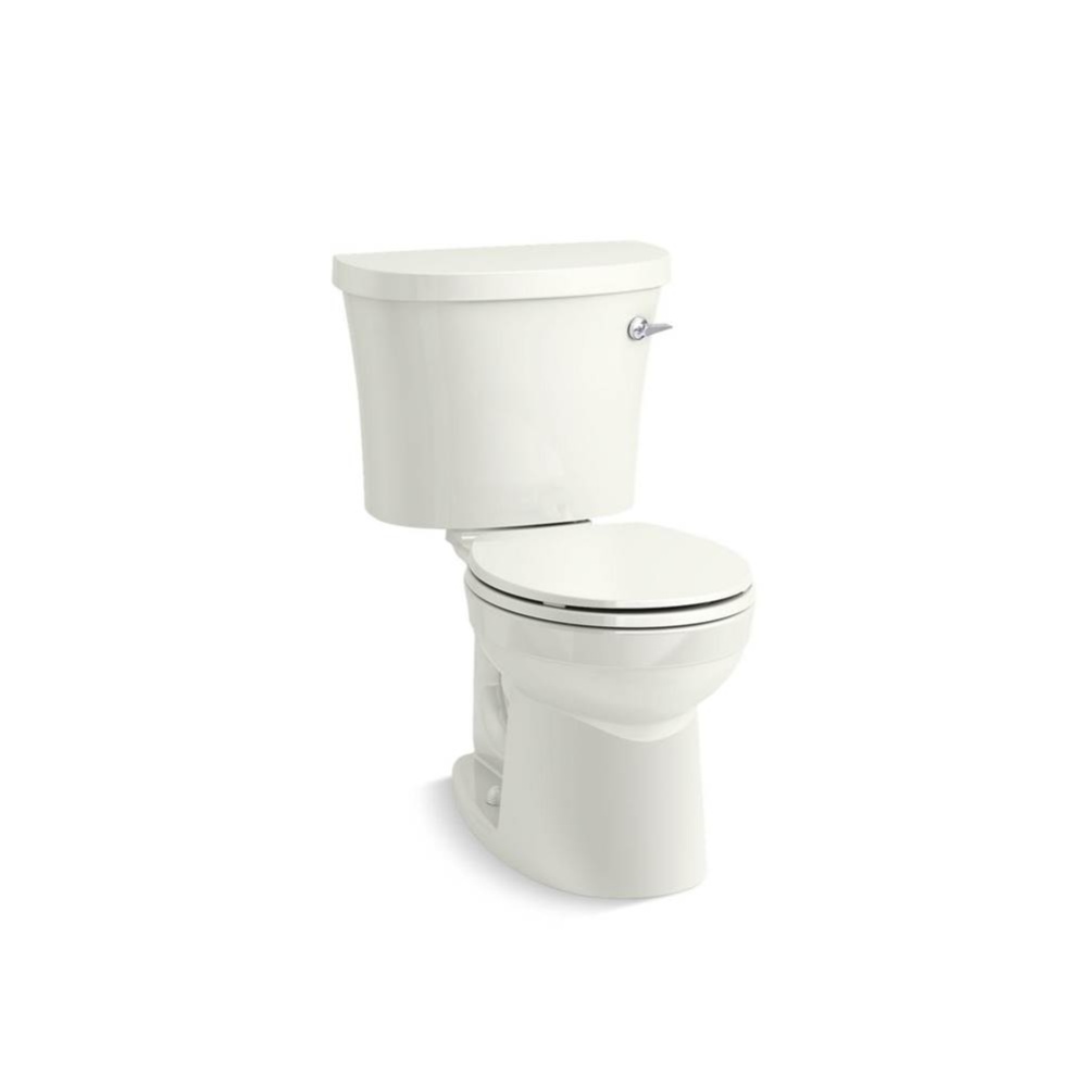 Kingston™ Two-piece round-front toilet, 1.28 gpf