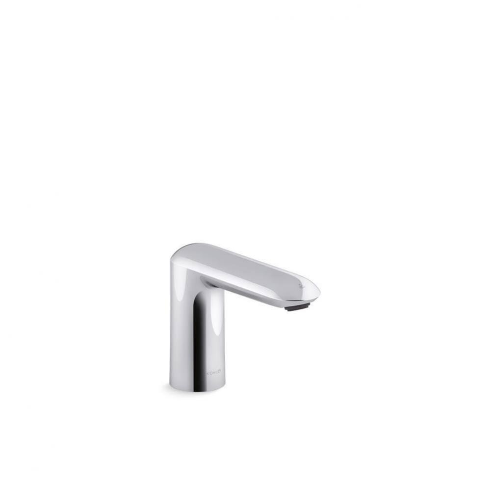 Kumin® Touchless faucet with Kinesis® sensor technology and temperature mixer, Hybrid-po