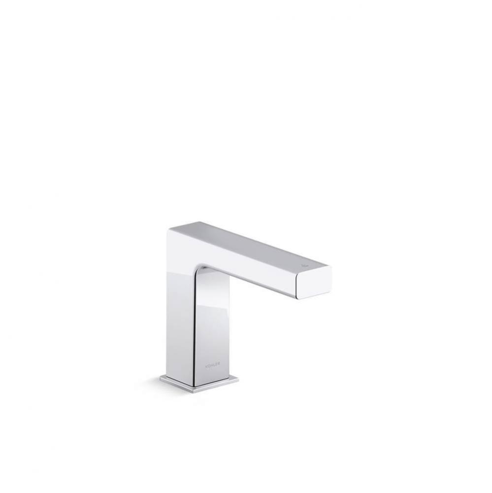 Strayt™ Touchless faucet with Kinesis® sensor technology and temperature mixer, Hybrid-powe