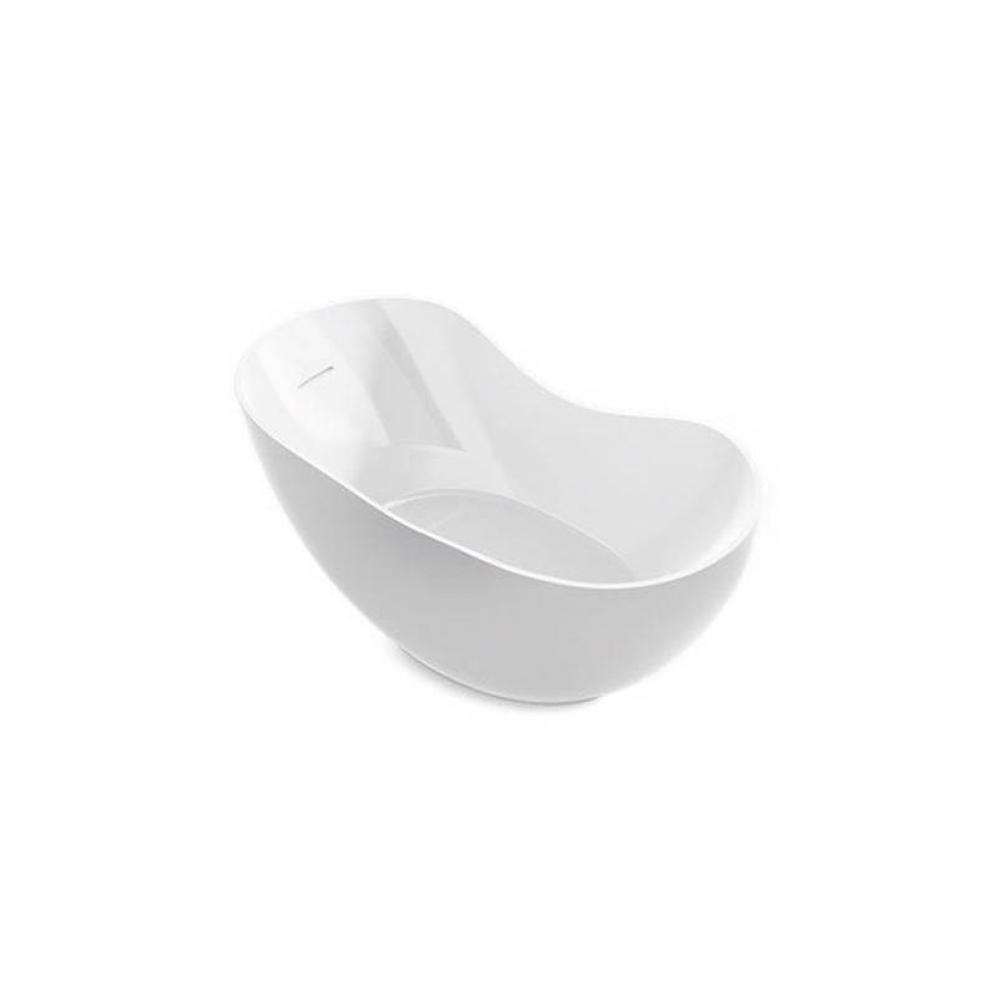 Abrazo® 66'' x 31-1/2'' freestanding bath