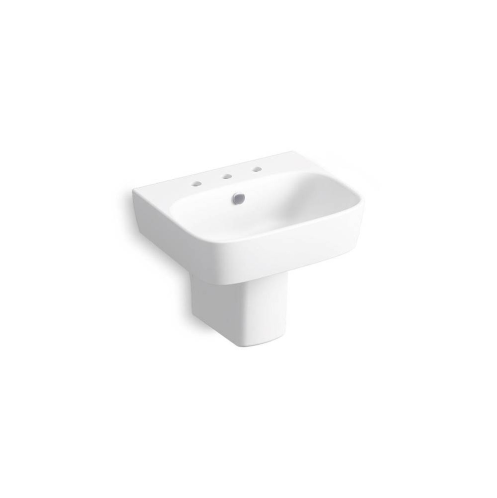 ModernLife® 21-3/4'' rectangular wall-mount bathroom sink