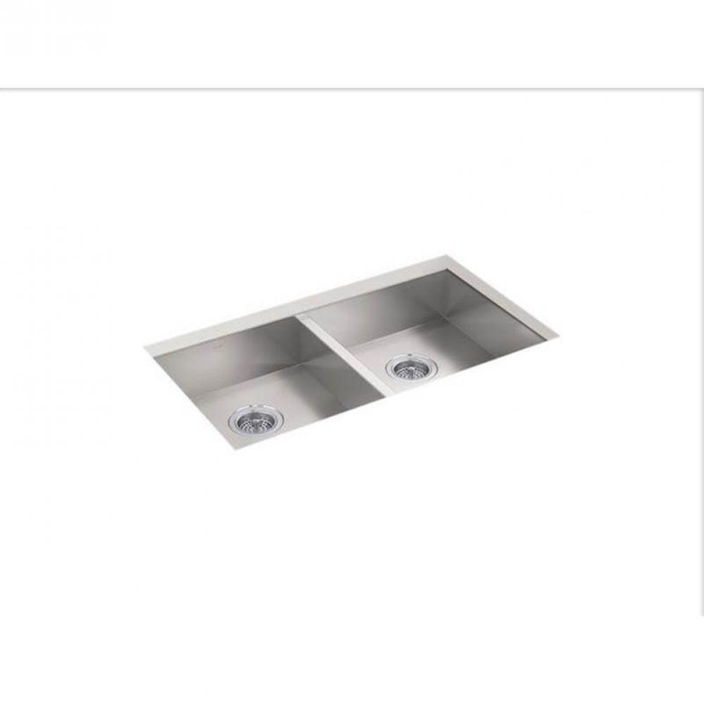 Vault™ 32'' undermount double-bowl kitchen sink