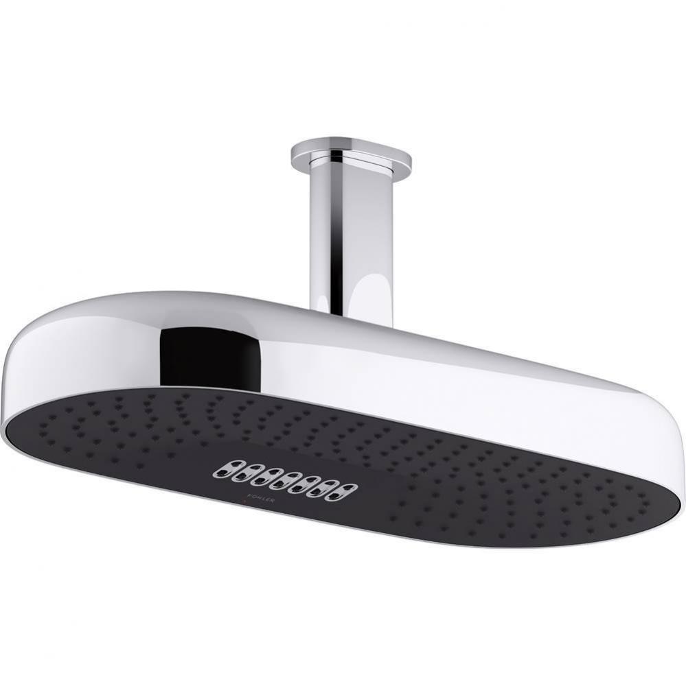 Statement® Oblong 18'' two-function rainhead, 2.5 gpm