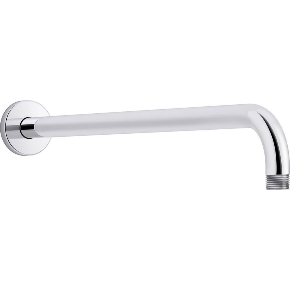 Statement® 19'' wall-mount single-function rainhead arm and flange