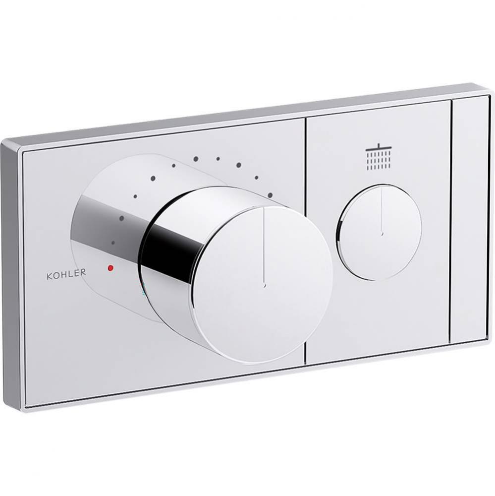 Anthem® One-outlet recessed mechanical thermostatic valve control