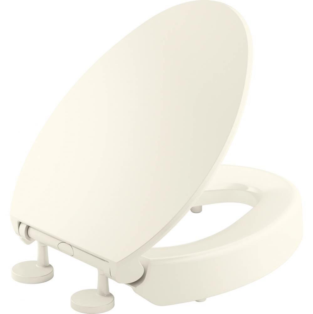 Hyten® Elevated Quiet-Close™ elongated toilet seat