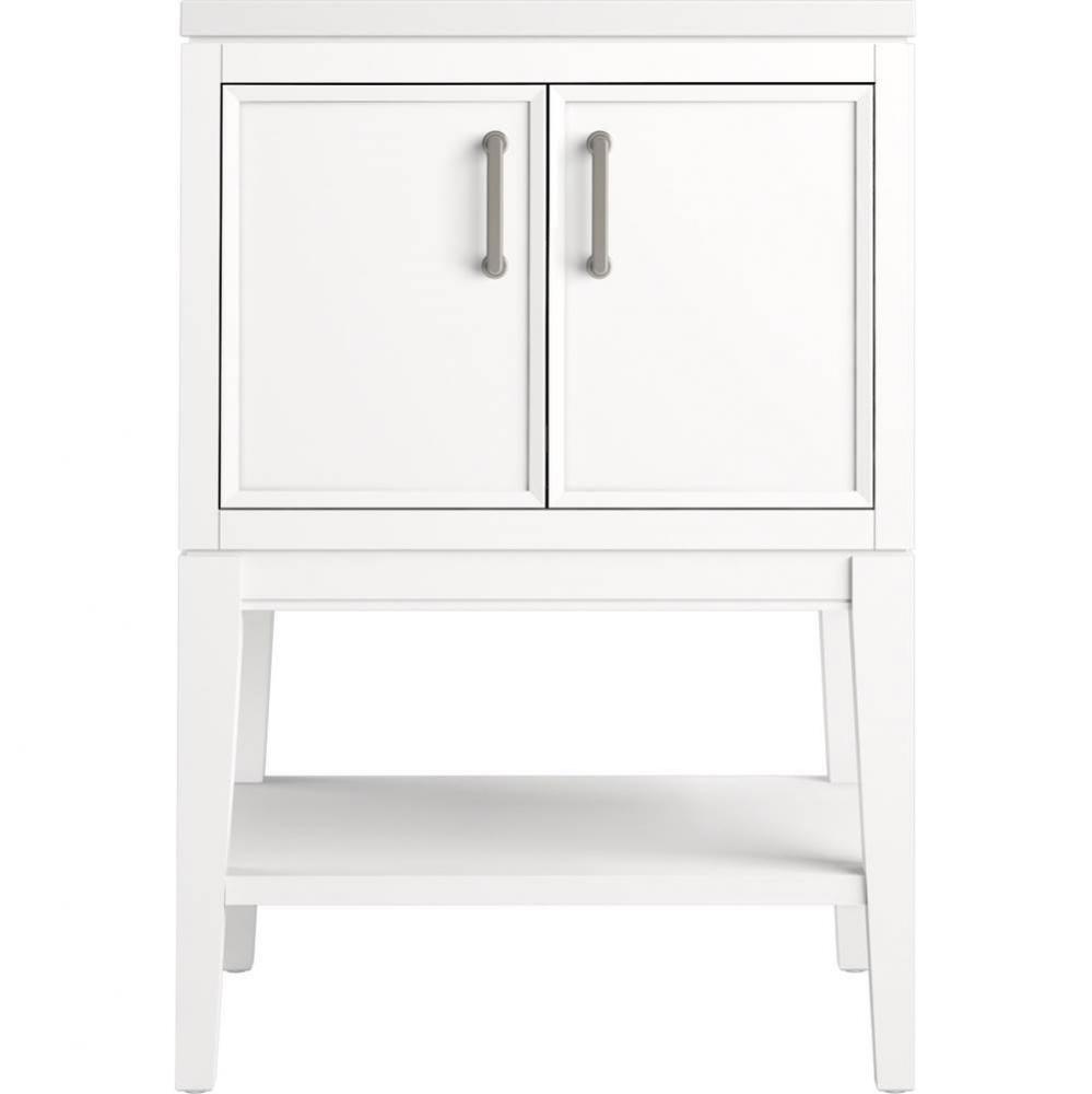 Winnow® 24'' bathroom vanity cabinet with sink and quartz top