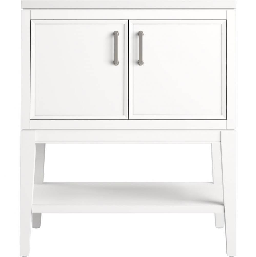 Winnow® 30'' bathroom vanity cabinet with sink and quartz top
