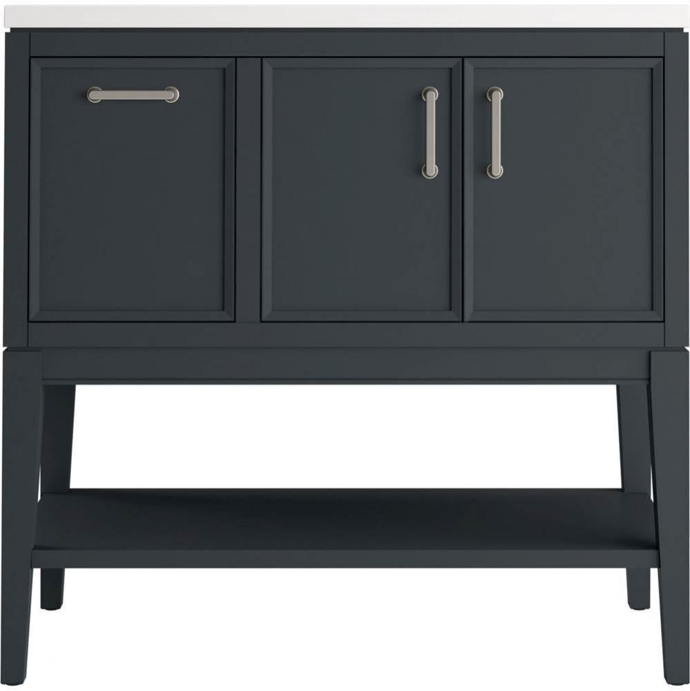 Winnow® 36'' bathroom vanity cabinet with sink and quartz top