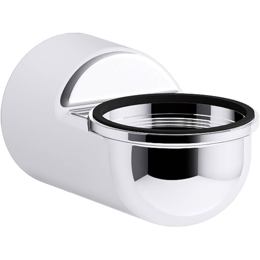 Linear drain side-outlet adapter