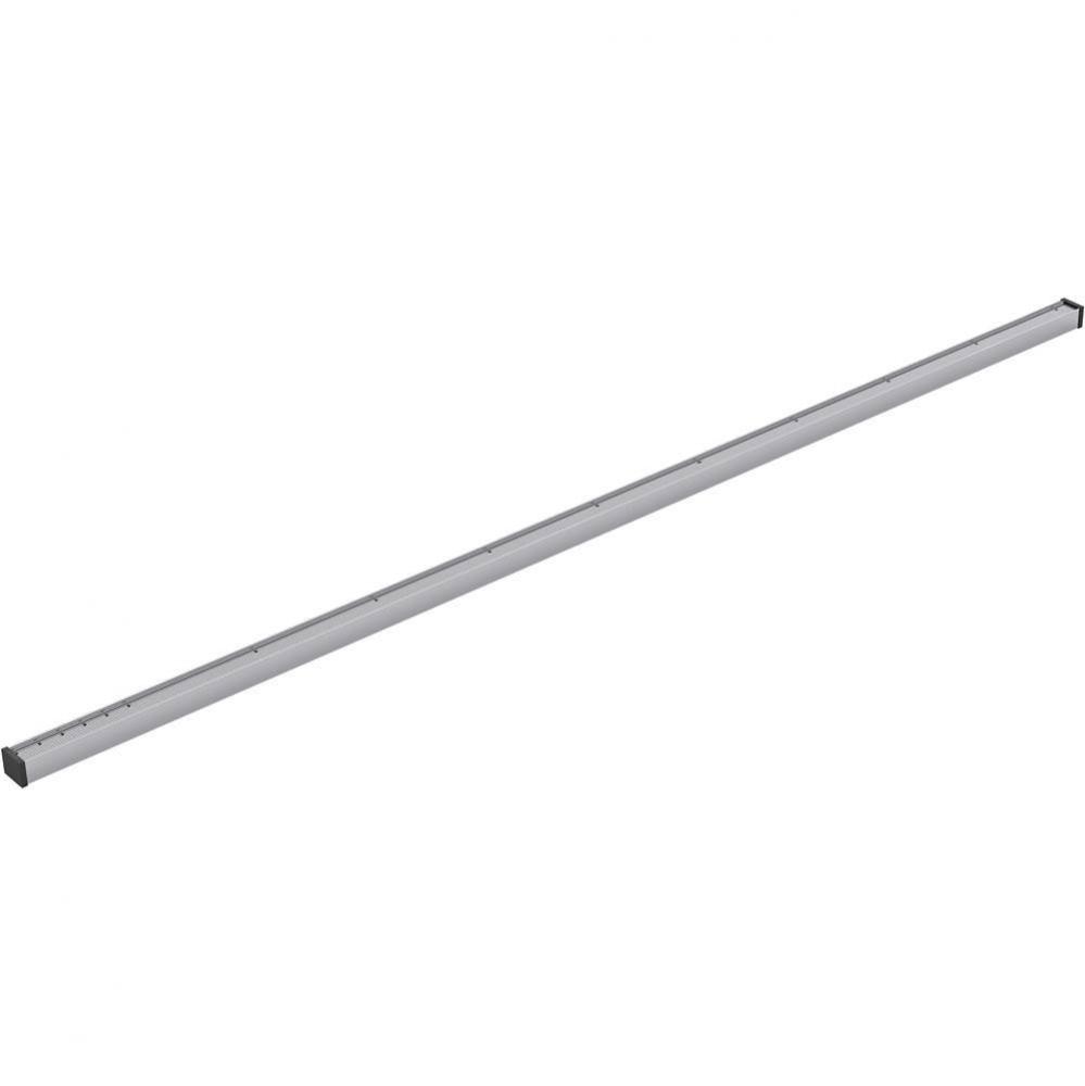 1-1/4'' x 60'' linear drain grate with tile-in panel