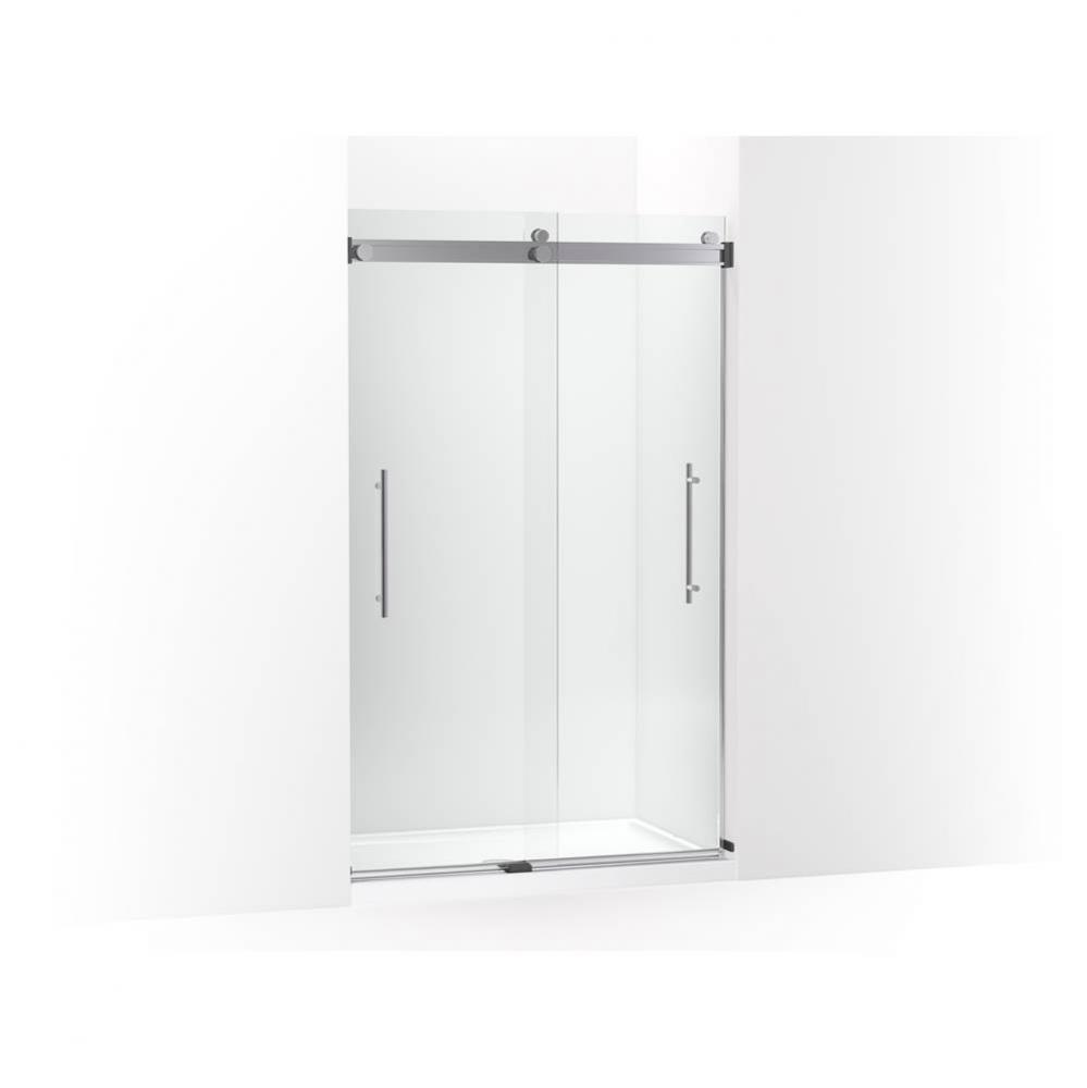 Levity® Plus Frameless sliding shower door, 77-9/16'' H x 44-5/8 - 47-5/8'&apo