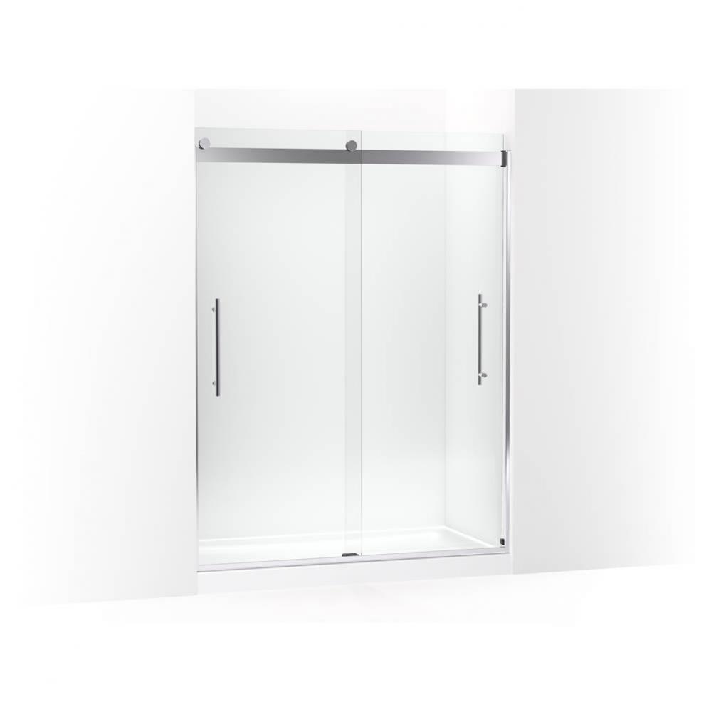 Levity® Plus Frameless sliding shower door, 77-9/16'' H x 56-5/8 - 59-5/8'&apo