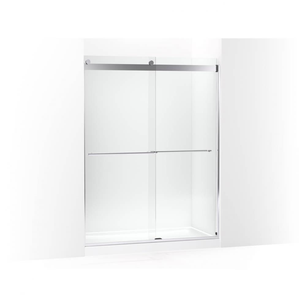 Levity® Plus Frameless sliding shower door, 77-9/16'' H x 56-5/8 - 59-5/8'&apo