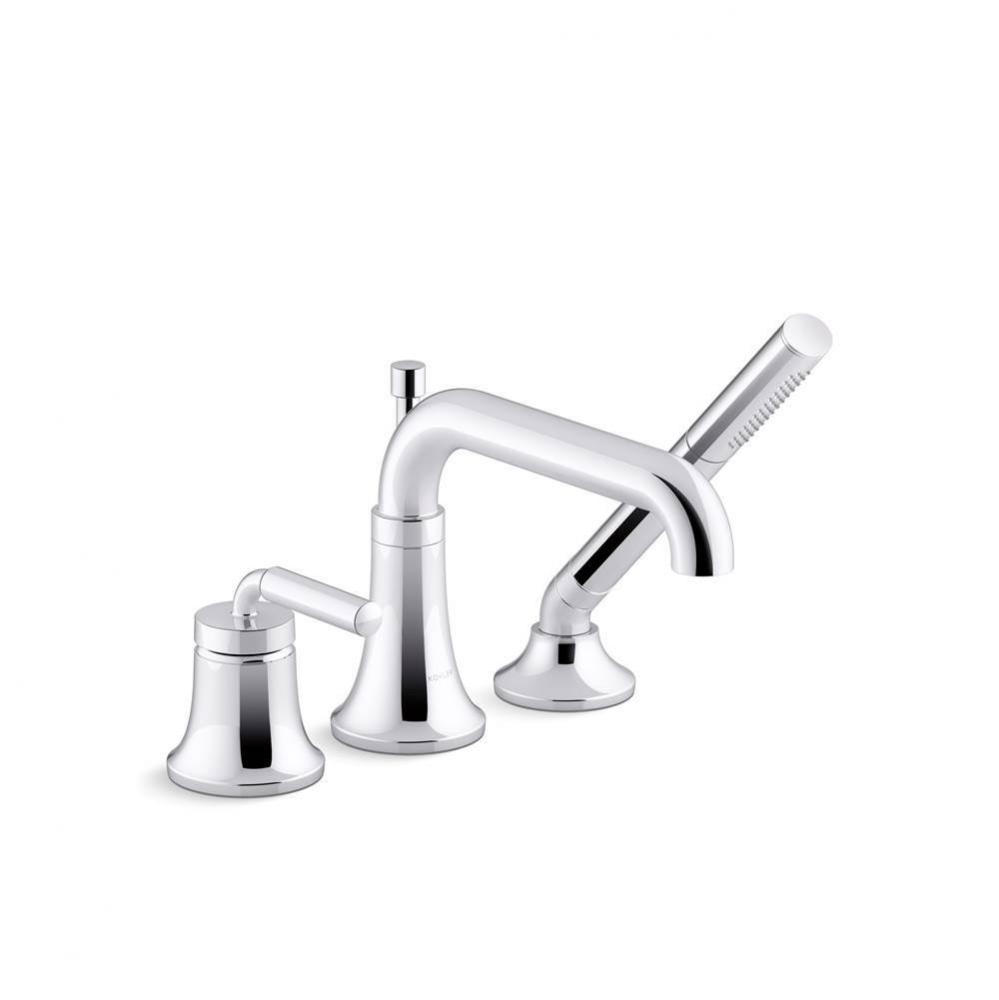 Tone™ Deck-mount bath faucet with handshower