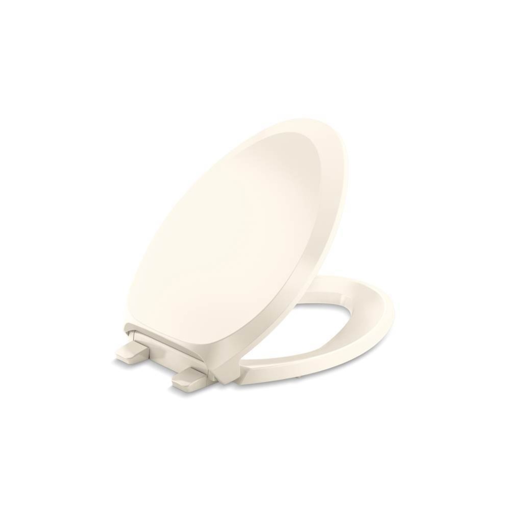French Curve Ready Latch Quiet-Close Elongated Toilet Seat
