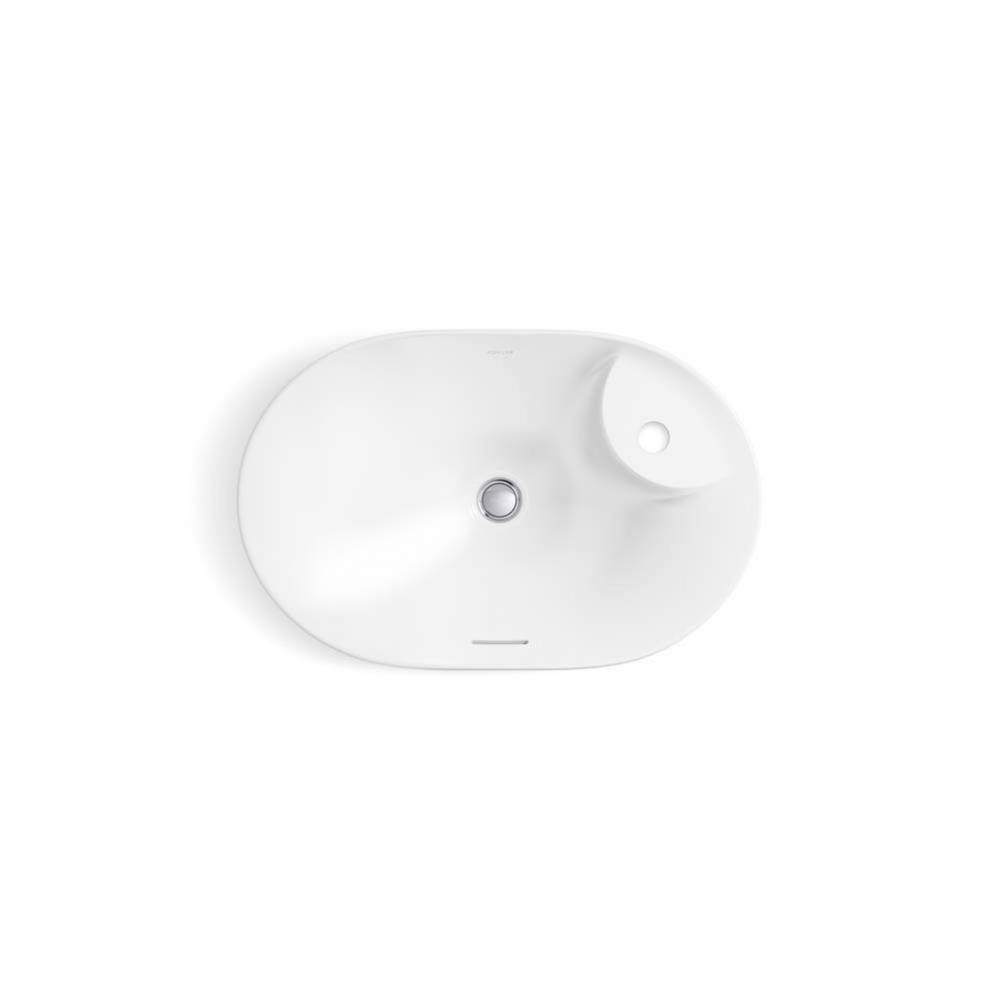 Chalice 22-3/4'' oval vessel bathroom sink